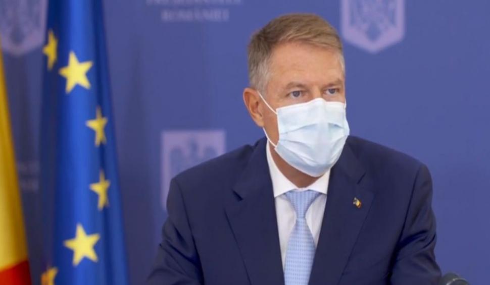 Klaus Iohannis, în ziua în care România a atins recordul absolut de infectări cu COVID: Alegerile parlamentare reprezintă singura opţiune validă. Actuala majoritate PSD este toxică!