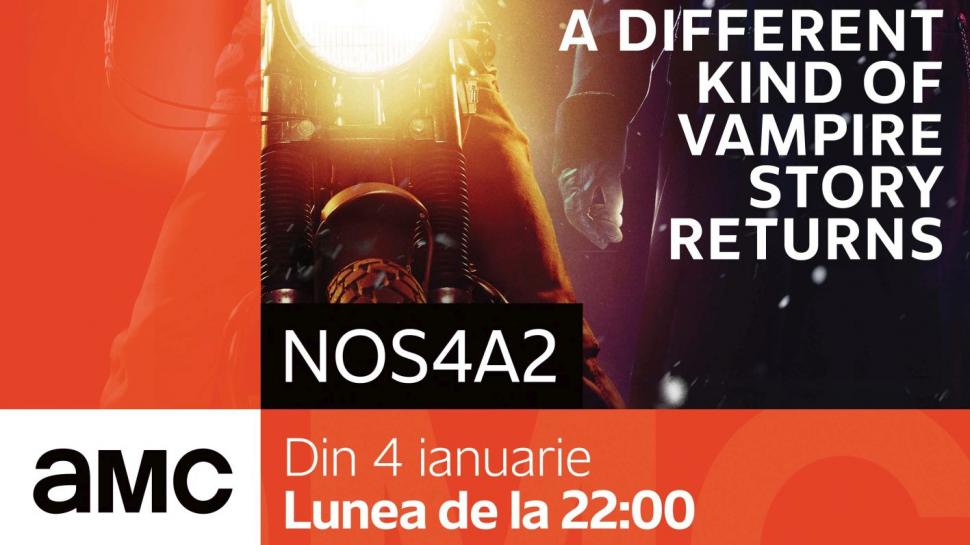 AMC începe noul an cu două premiere de seriale, unul după altul. FARGO – Sezonul 4 ȘI NOS4A2 – Sezonul 2 se vor difuza din 4 ianuarie