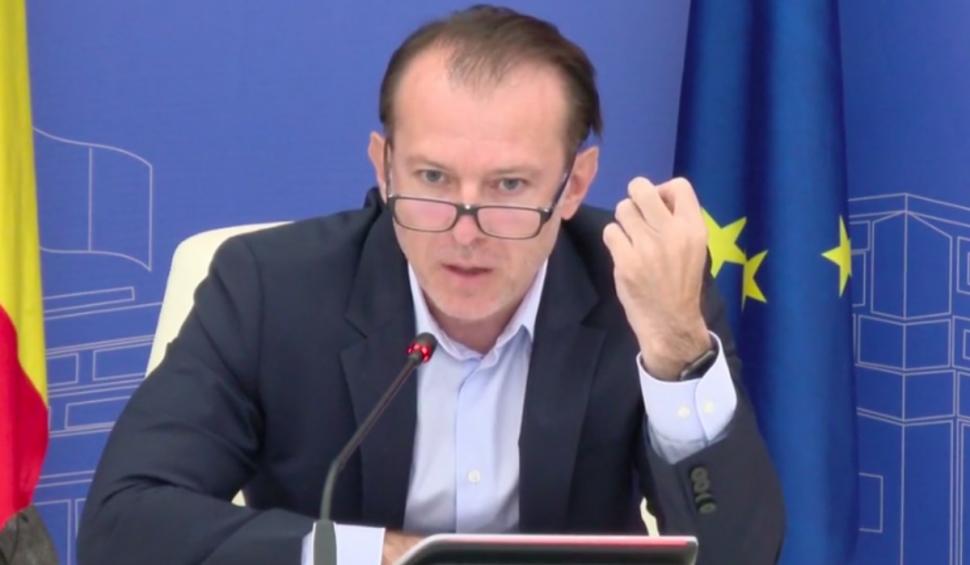 Florin Cîţu, despre creşterea preţurilor la energie: "Ne uităm acum la o soluţie de compensare a unei părţi din factură"