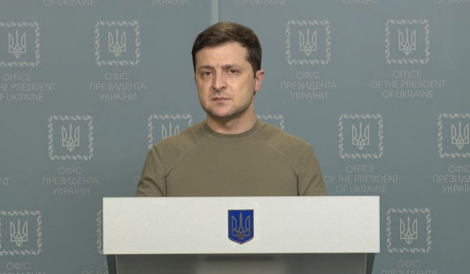 volodimir zelenski presedinte ucraina prima zi razboi rusia