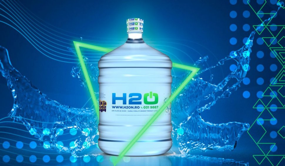compania romaneasca h2on ofera apa imbuteliata in bidoane de 19 litri gratuit refugiatilor din