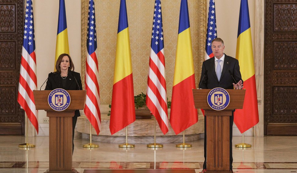 Rep. Moldova, subiect de discuție între Kamala Harris și Klaus Iohannis