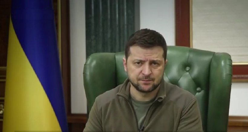 Volodimir Zelenski, mesaj pentru poporul ucrainean: ”Nu vă vom abandona, iar pe ei nu îi vom ierta. Veţi fi liberi!”