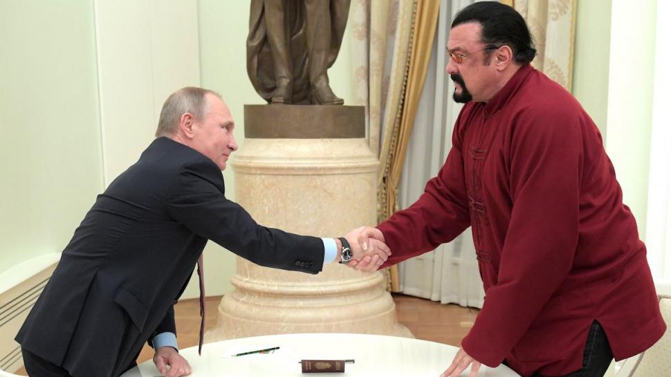 Steven Seagal Vladimir Putin