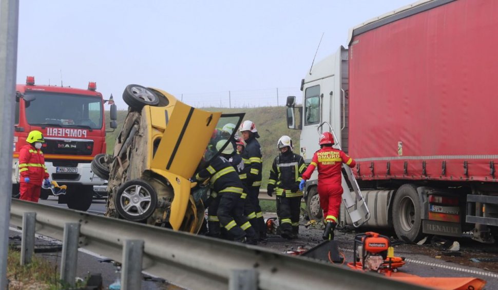 accident autostrada a3 cluj 13 noiembrie 2022