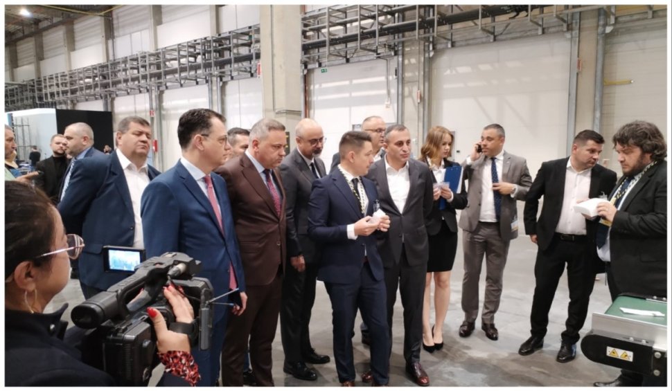 Florin Barbu, la inaugurarea unei fabrici în judeţul Olt: "România conduce topul ţărilor europene la creşterea producţiei industriale"