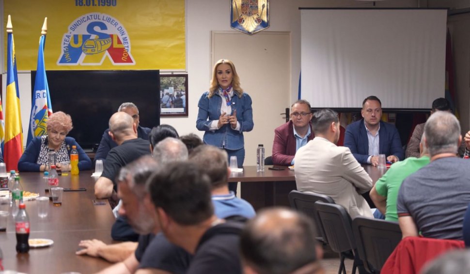 Gabriela Firea propune noi linii de metrou în Bucureşti: "Priorităţile programului meu"