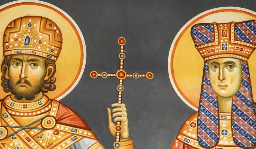 calendar ortodox 21 mai 2023 sarbatoare cruce rosie sfintii imparati constantin si elena
