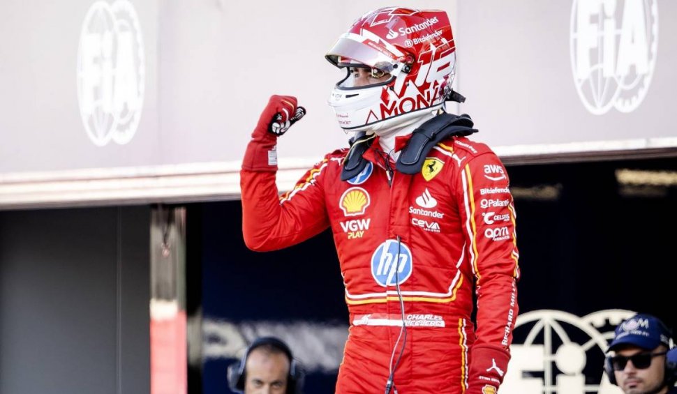Formula 1, Marele Premiu de la Monaco. Charles Leclerc va pleca din pole position.Tabloul complet al calificărilor