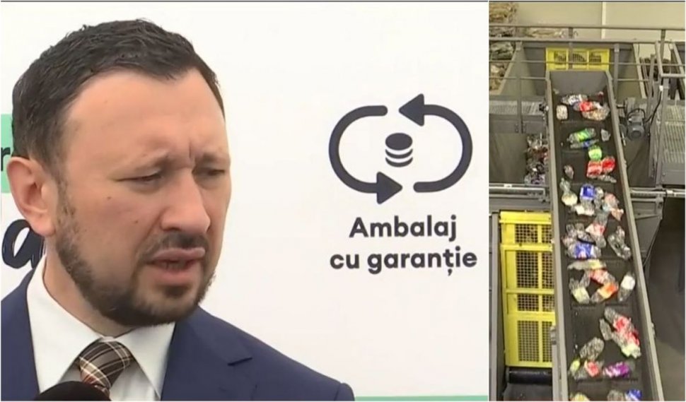Schimbările aduse de sticlele reciclabile şi sistemul SGR în România. Ministrul Mediului: "Astăzi nu mai suntem nevoiţi să importăm"