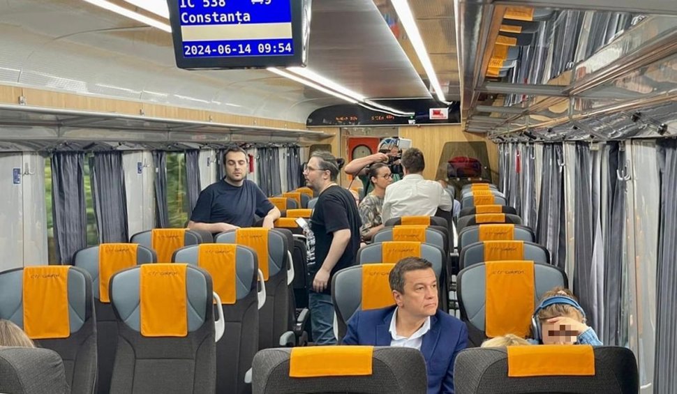 Sorin Grindeanu: Primul tren modernizat va fi dat în circulație în această toamnă