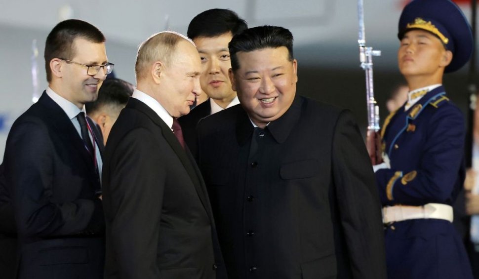 Vladimir Putin și Kim Jong Un au semnat la Phenian parteneriatul strategic între Rusia și Coreea de Nord. Documentul prevede asistență reciprocă în caz de agresiune