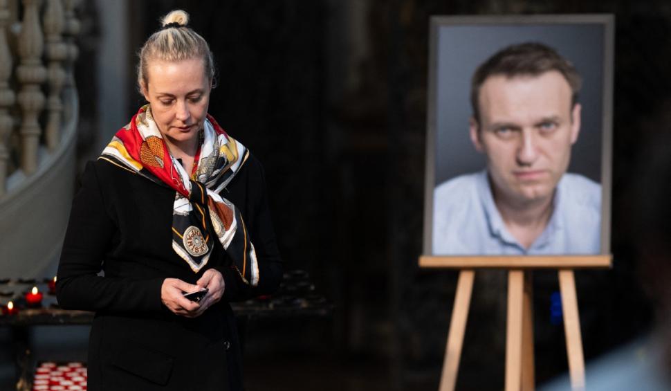Iulia Navalnaia v?duva lui Aleksei Navalnîi