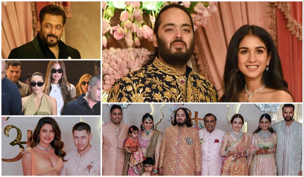 Cea mai scump? nunt? din istorie: Anant Ambani ?i Radhika Merchant