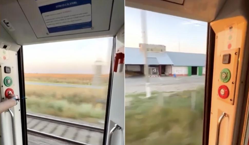 tren usi deschise mangalia craiova