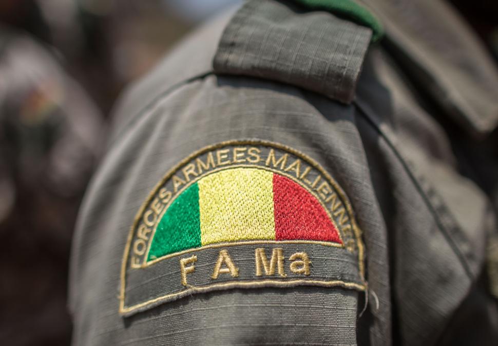 emblema militara a armatei din mali