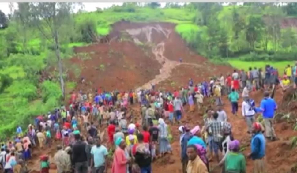 alunecare de teren etiopia - cnn