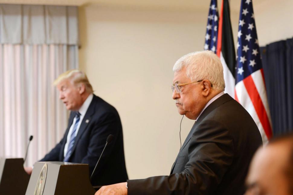 Donald Trump ?i Mahmous Abbas
