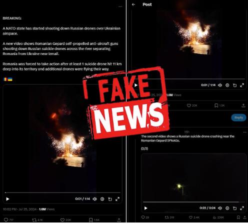 fake news drone