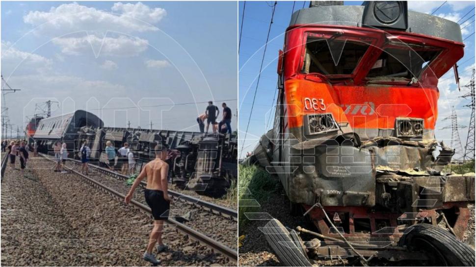 Accident feroviar Rusia X@WarTranslated