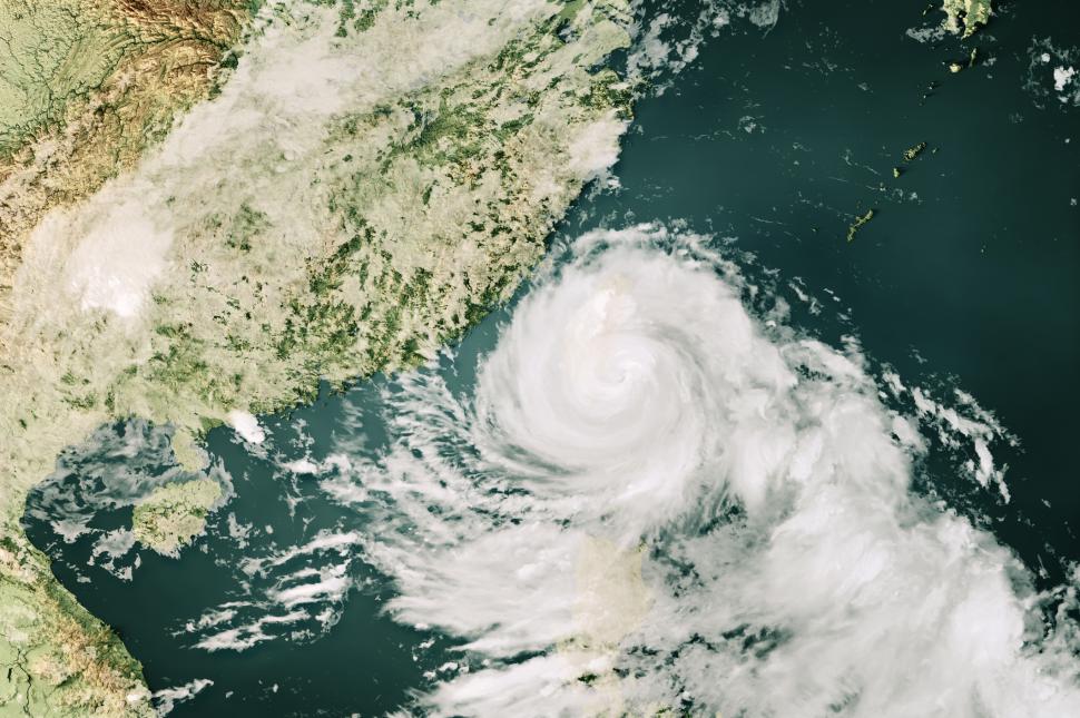 taifun imagine satelit

