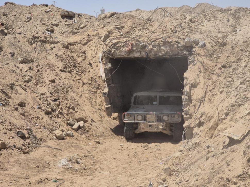tunel hamas descoperit d armata israeliana