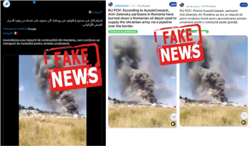 fake news incendiu depozit carburanti mapn