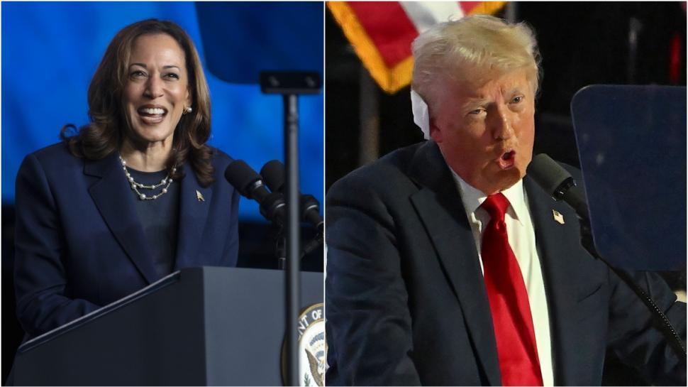 Kamala Harris Donald Trump Zuma Press