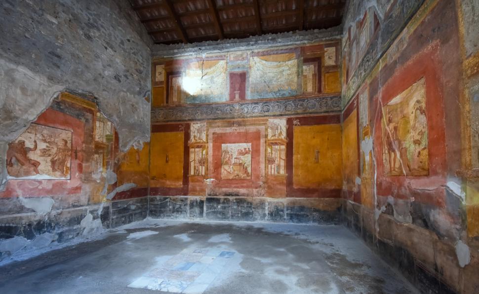 casa din situl pompei