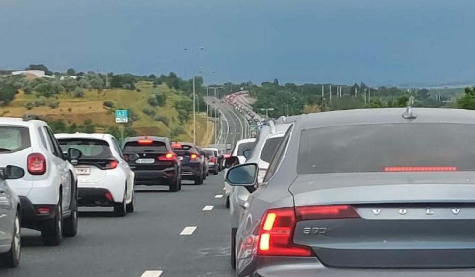 autostrada soarelui aglomeratie