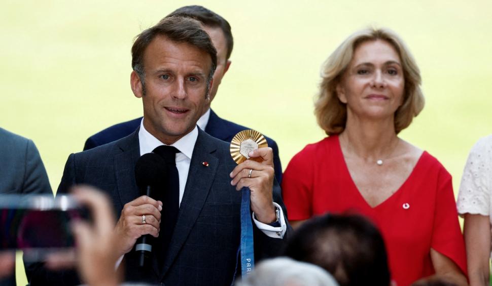 emmanuel macron jocurile olimpice 2024