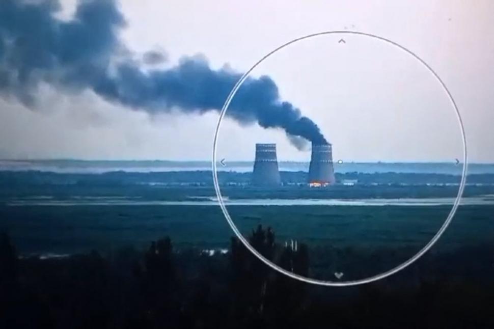 incendiu centrala nucleara zaporojie