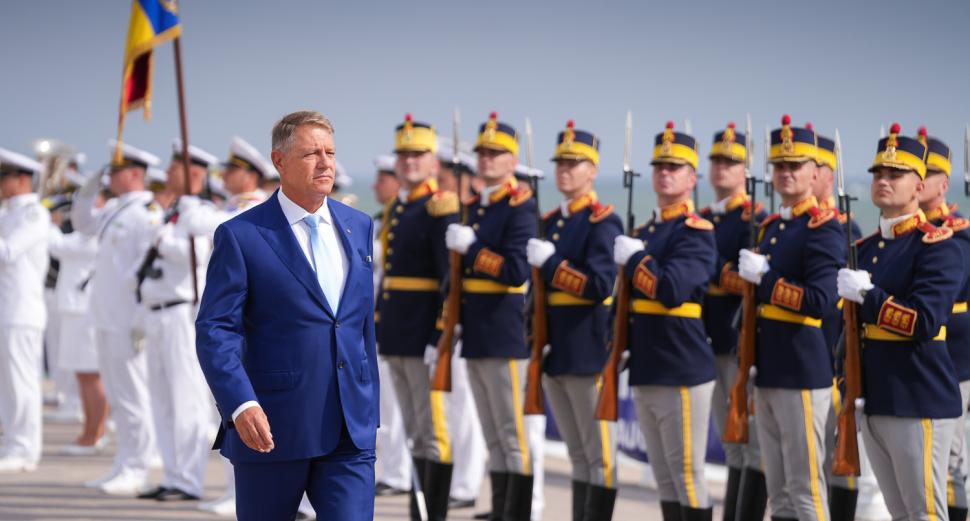 klaus iohannis in constanta de ziua marinei