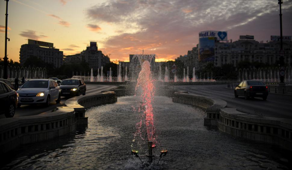 piata unirii bucuresti fantani hepta