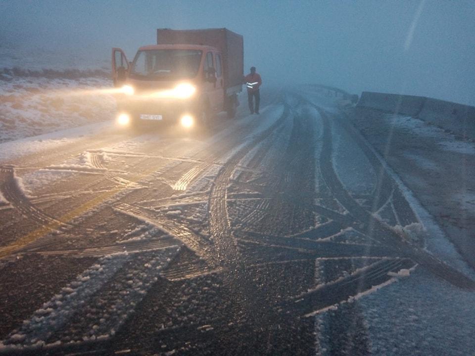 transalpina cu zapada