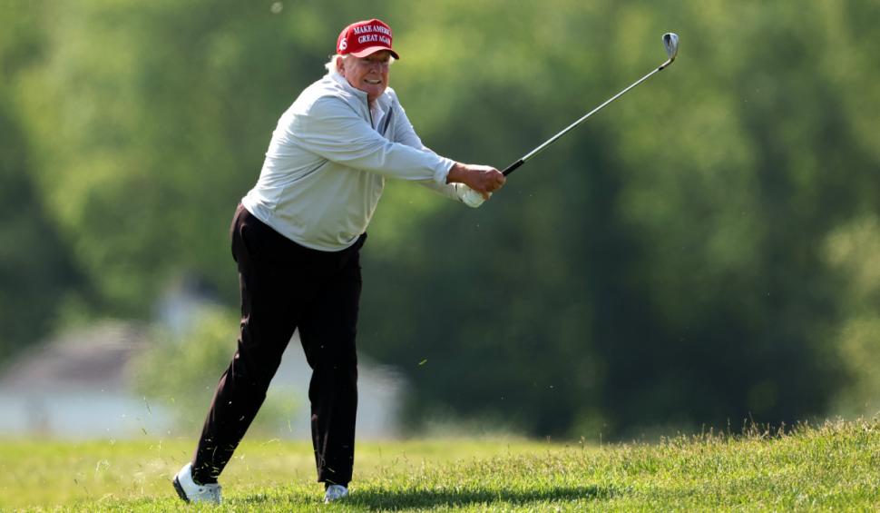 donald trump golf getty