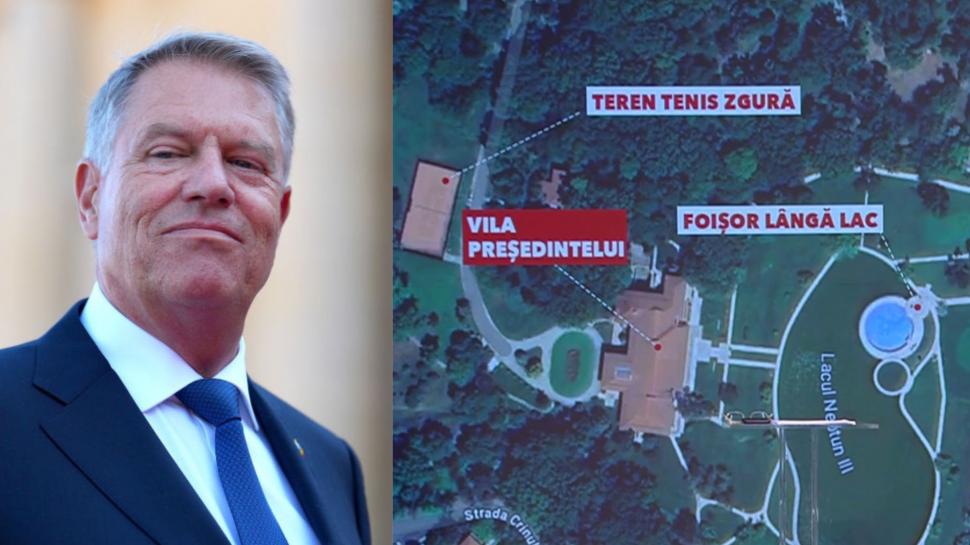 klaus iohannis si vila din neptun