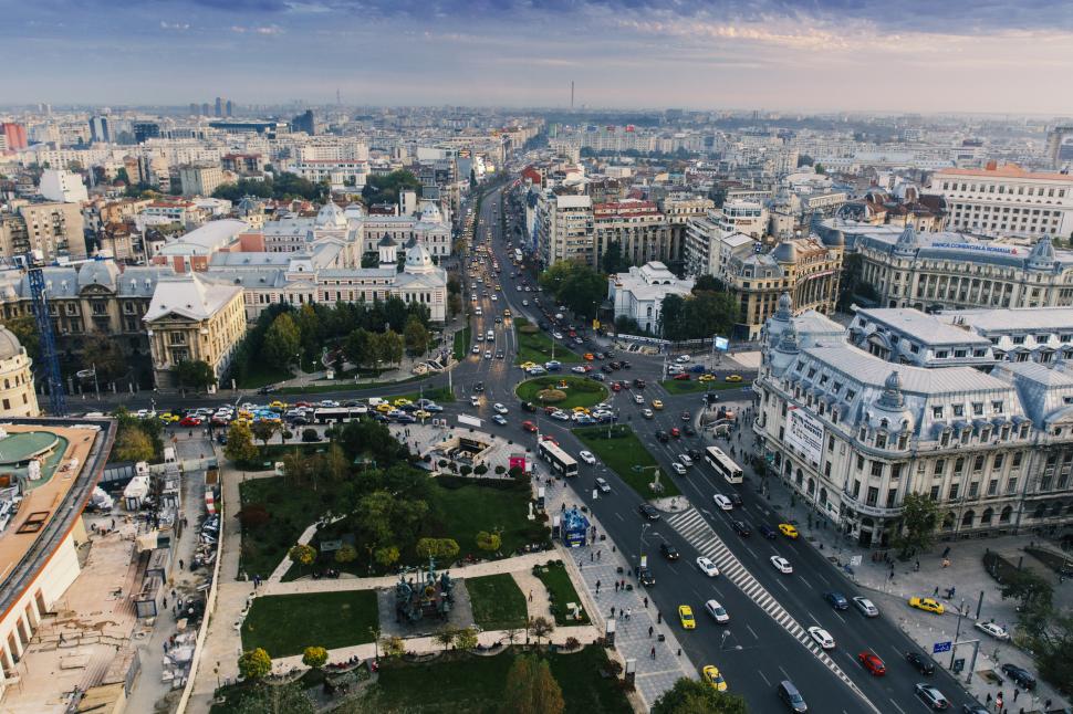 peisaj din bucuresti