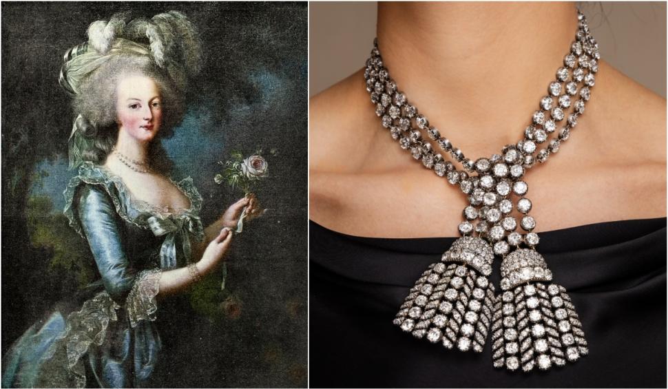 marie antoinette colier diamante