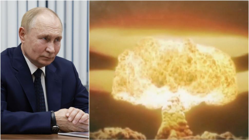 Vladimir Putin Explozie nucleara