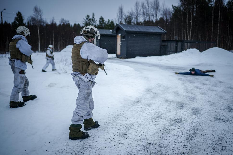 soldati de fronteira in norvegia