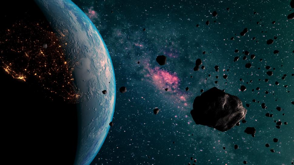 asteroizi in jurul pamantului