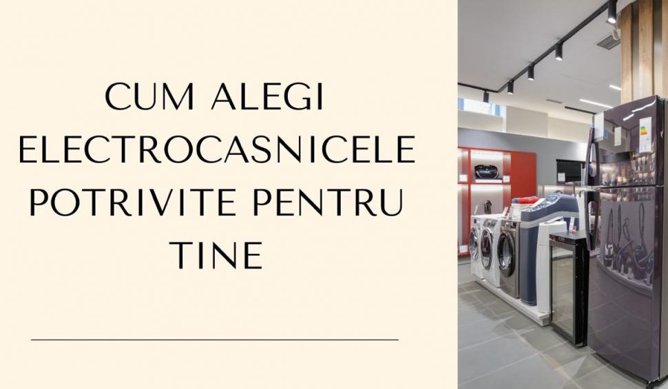 Electrocasnicele au devenit parte integrant? a vie?ii noastre de zi cu zi, f?când sarcinile casnice mai u?oare ?i mai eficiente.