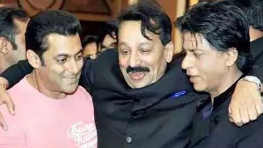 Baba Siddique alaturi de shahrukh khan si salman khan