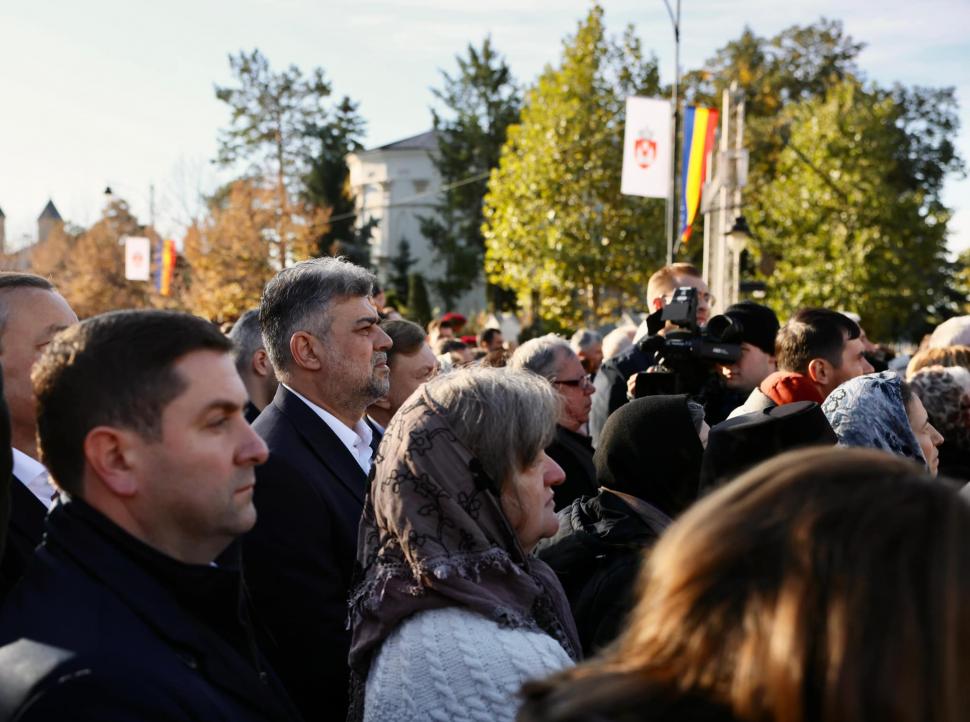 marcel ciolacu la slujba de la iasi