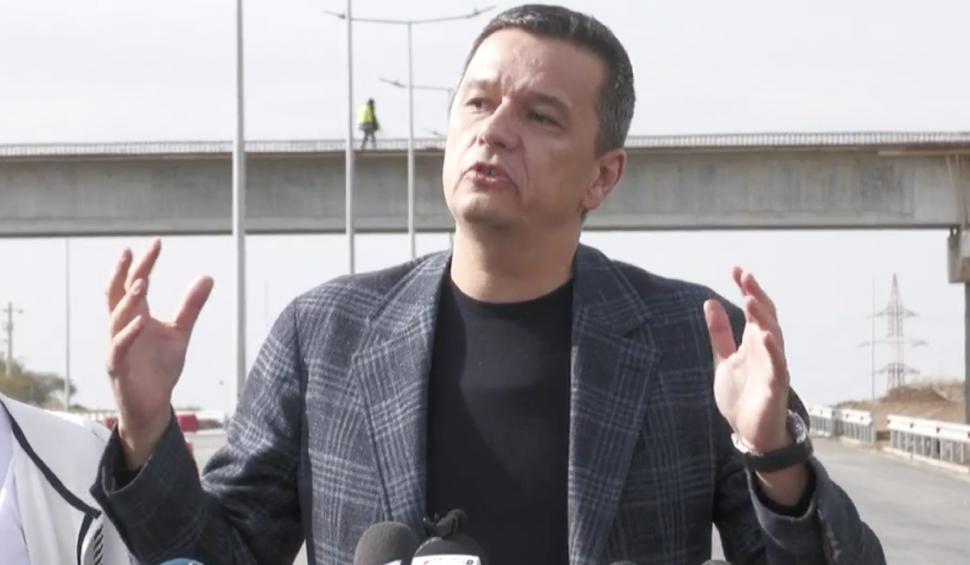 sorin grindeanu ministrul transporturilor 17 octombrie 2024