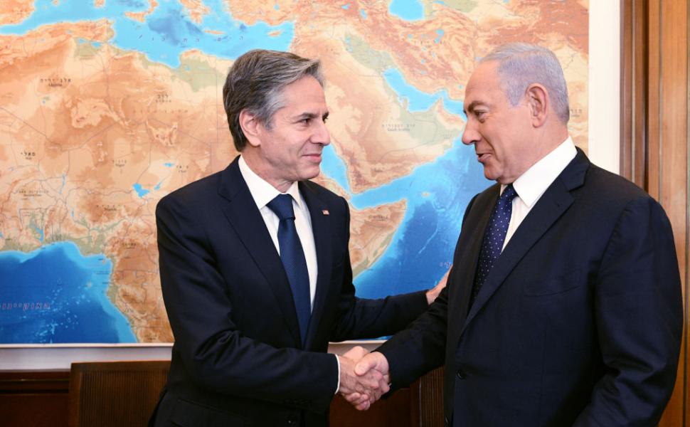 antony blinken si benjamin netanyahu