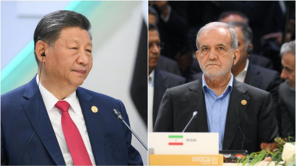 Xi Jinping Masoud Pezeshkian