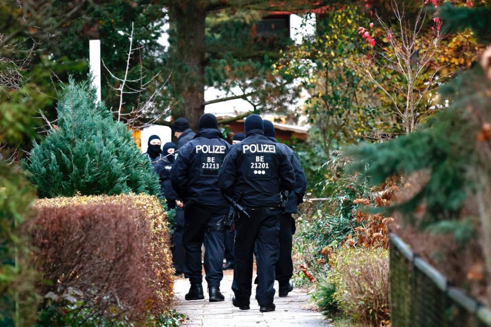 politisti germani in actiune