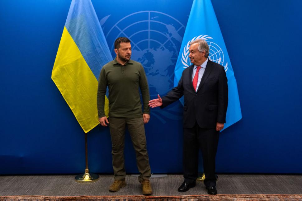 volodimir zelenski si antonio guterres